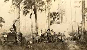 Vintage Buggy and Camp site