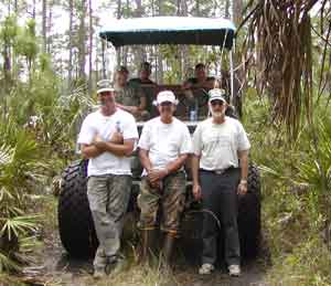 On the trail to Drake's Airstrip - click for larger picture