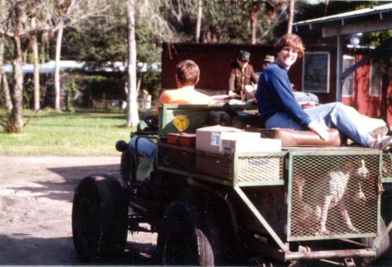 Stone Family starting a trip to Camp Calusa