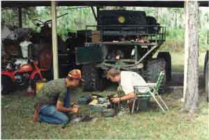 Old Smokie getting a new part