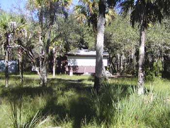 Camp in Hardwood Island