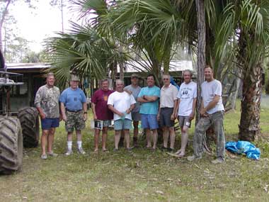 Sportsmen/Turkey Hunters at Bears Den-click for larger picture